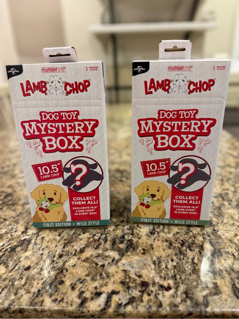 Lamb Chop Dog Toy Mystery Box